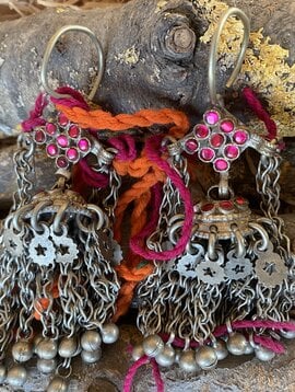 Tribal earrings/ bells