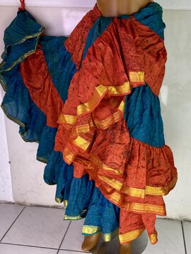 Vintage Saree Tribalskirt 24 yards