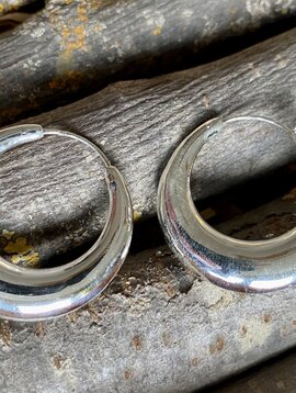 Silver Bali Earrings