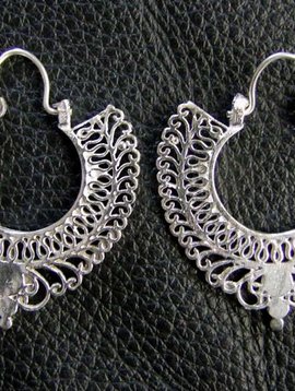 German Silver Earrings