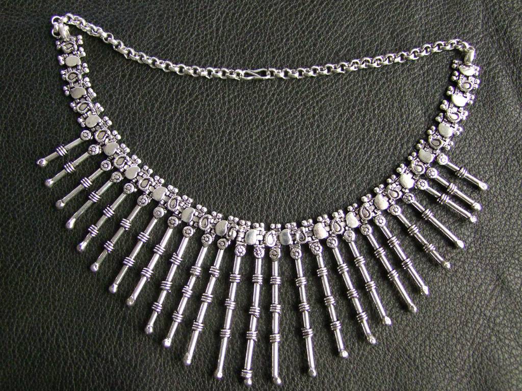 Tribal Brass necklace - Shaila