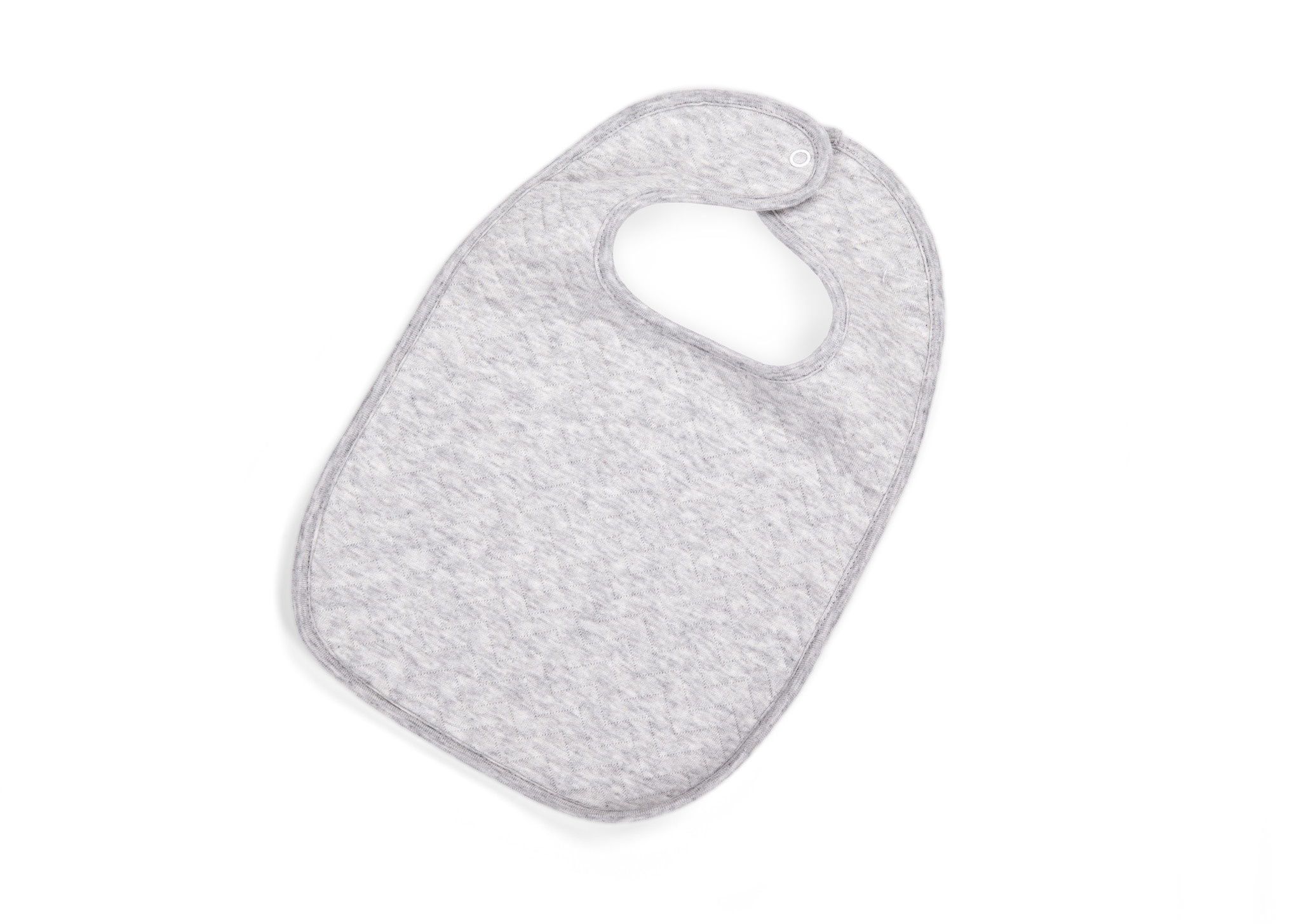 Slabbetje Poetree Chevron Light Grey Melange-1