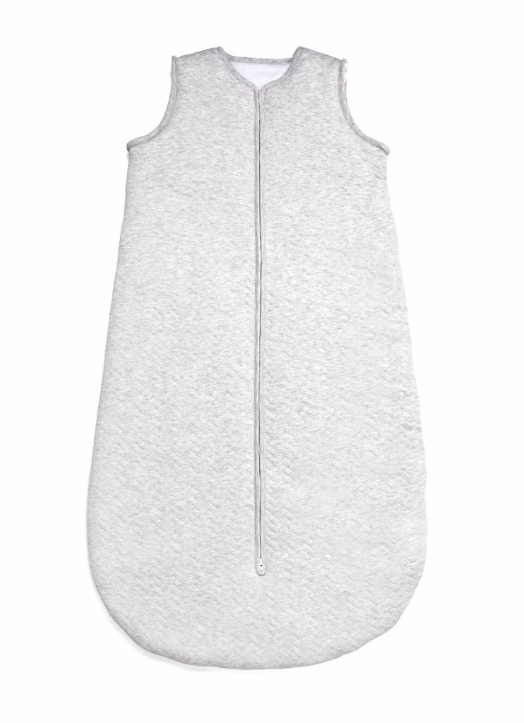 Slaapzak 70cm Poetree Chevron Light Grey Melange-3