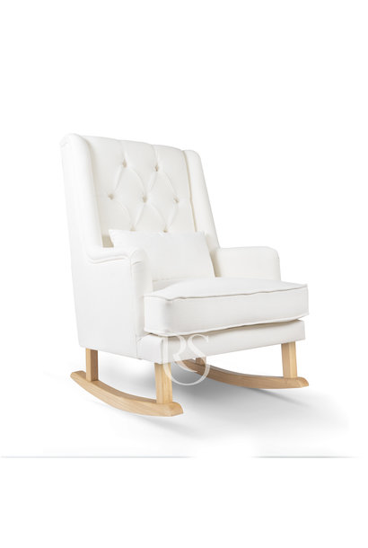 Rocking chair Royal Rocker White / Natural