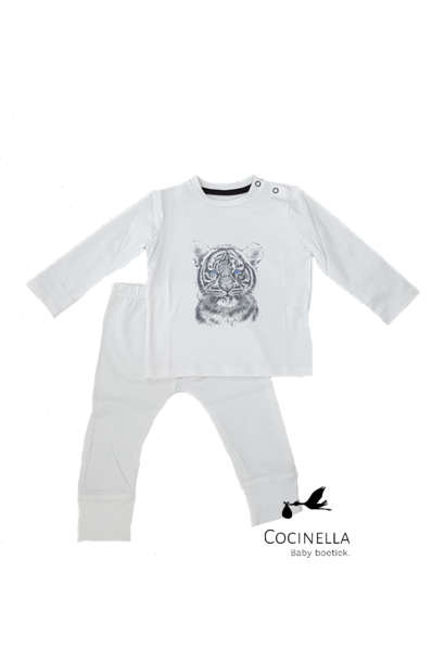 Pyjama Tencel Tigre 12-18M