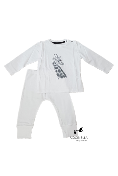 Pajamas Tencel Giraffe 12-18M