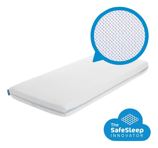 Spannbetttuch 70x140cm Aerosleep Weiß-3