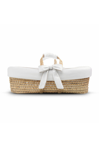 Wicker Reisebett Ethnic white