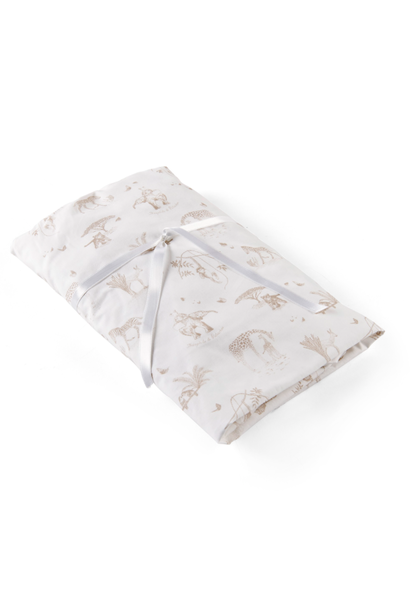 Drap housse 60x120cm Safari