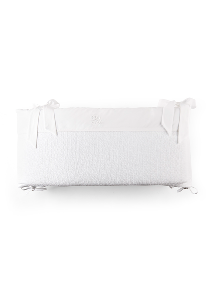 Bed surround 70cm Cotton white