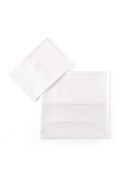 Sheet bed + pillowcase  Cotton White