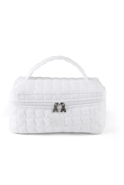 Toilet bag  Cotton white