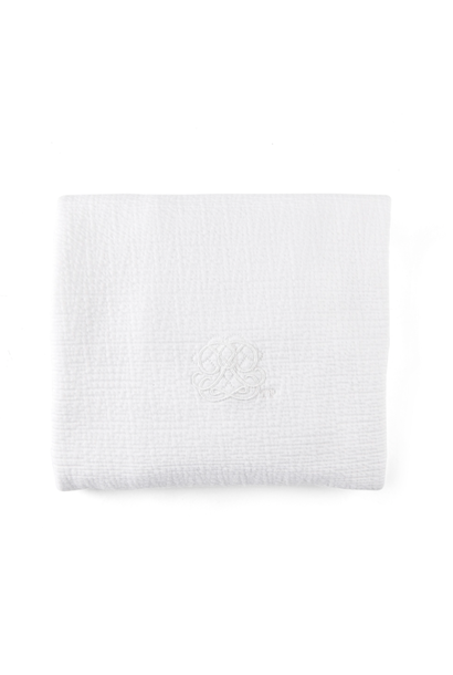 Couverture 68x80cm Cotton white