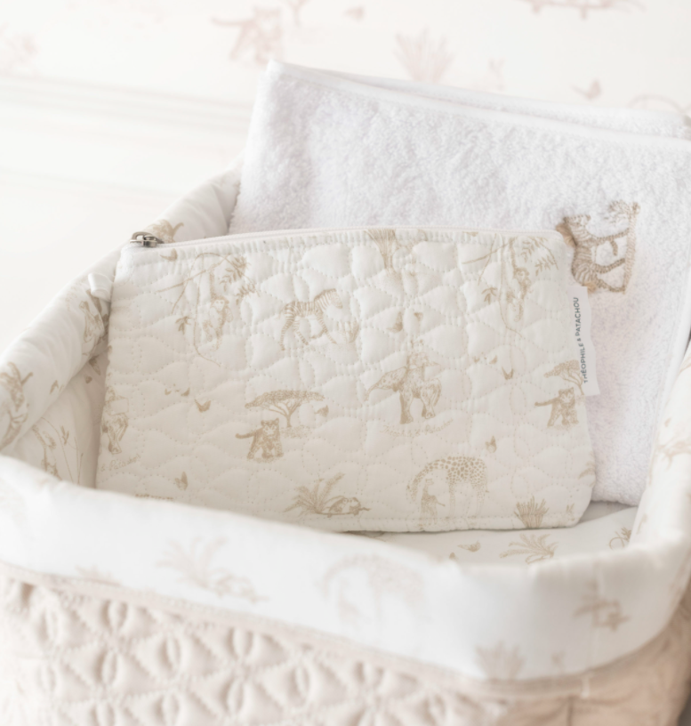 Platte tas Safari Theophile & Patachou-2