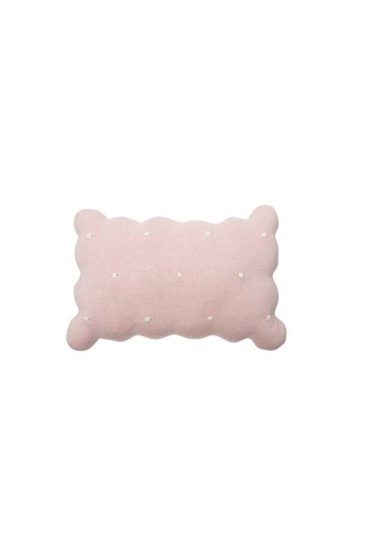 Cushion biscuit pink