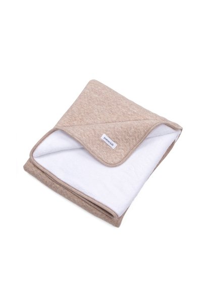 Couverture 80x100cm Chevron Light Camel