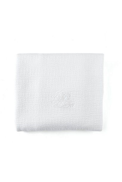 Couverture 100x135cm  Cotton white