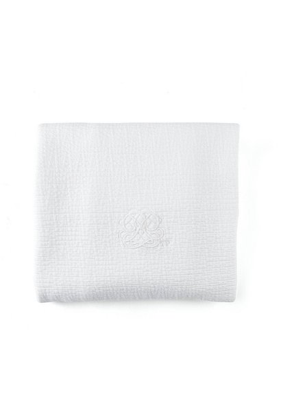 Decken 100x135cm Cotton white