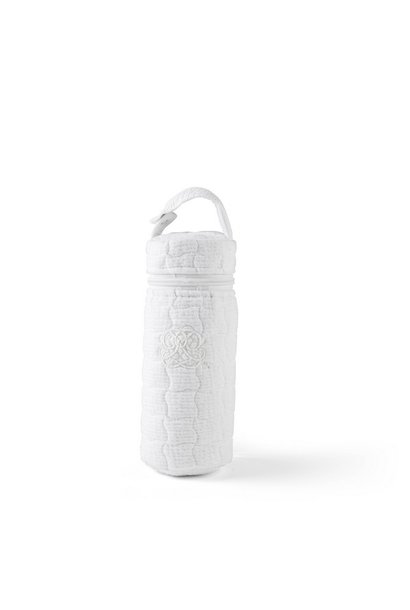 Baby bottle cover Cotton white