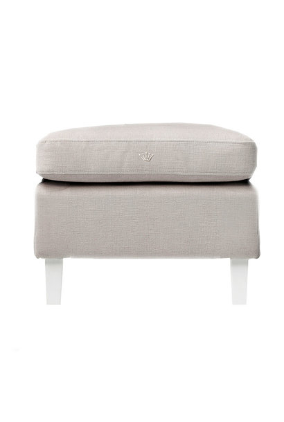 Footstool beige