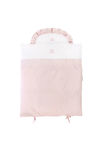 Daunenwiege + Kissenbezug Cotton pink