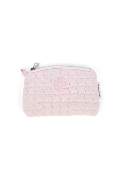 Flache Tasche Cotton pink