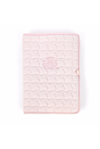 Geburtsbuchcover Cotton pink