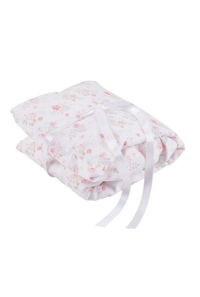 Fitted sheet 76x32cm Pink flower