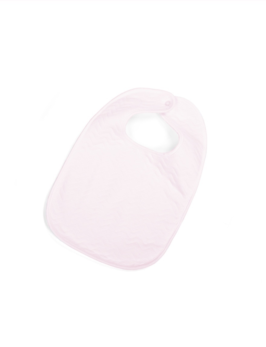 Slabbetje Poetree Chevron light pink-1