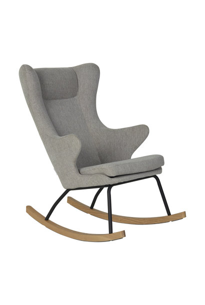 Rocking chair Luxe sand grey