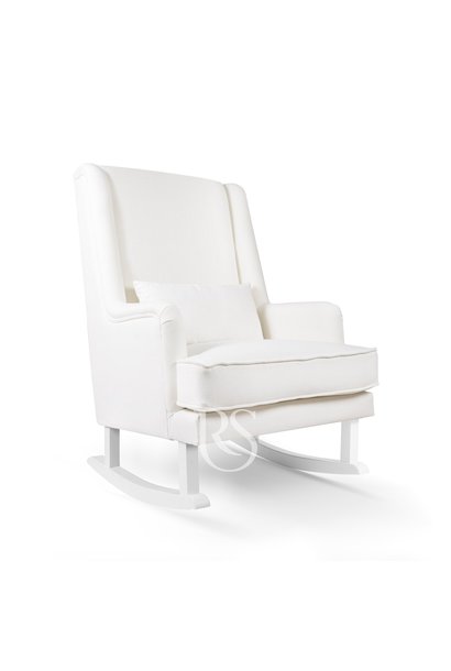 Chaise berçante Bliss Rocker snow white / bois blanc