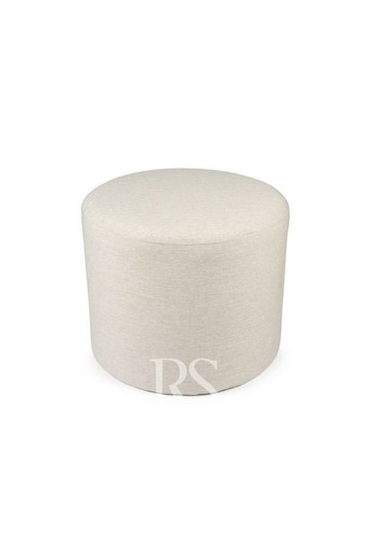 Universal footstool naturel linnen beige