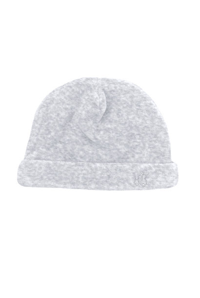 Bonnet velours  Poetree gris