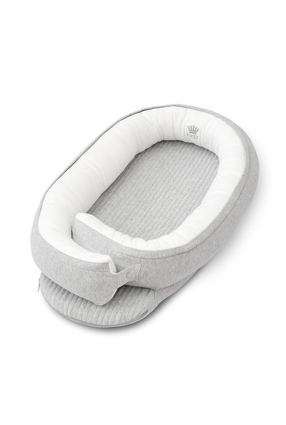 Baby nest cot reducer Essentials pearl grey