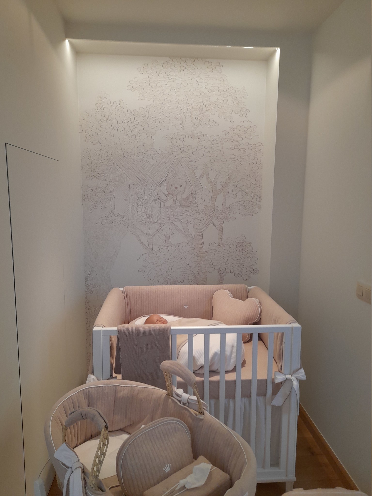 Hoeslaken park Essentials beige-2