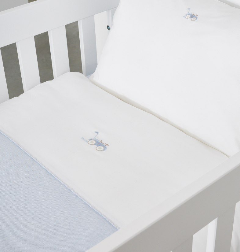 Quilt cover and pillowcase Classic car Theophile & Patachou-3