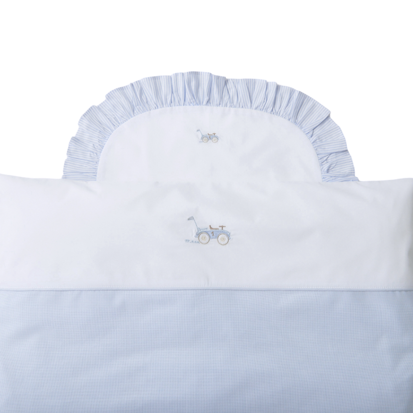 Donsovertrek wieg + sloop Classic car Theophile & Patachou-2