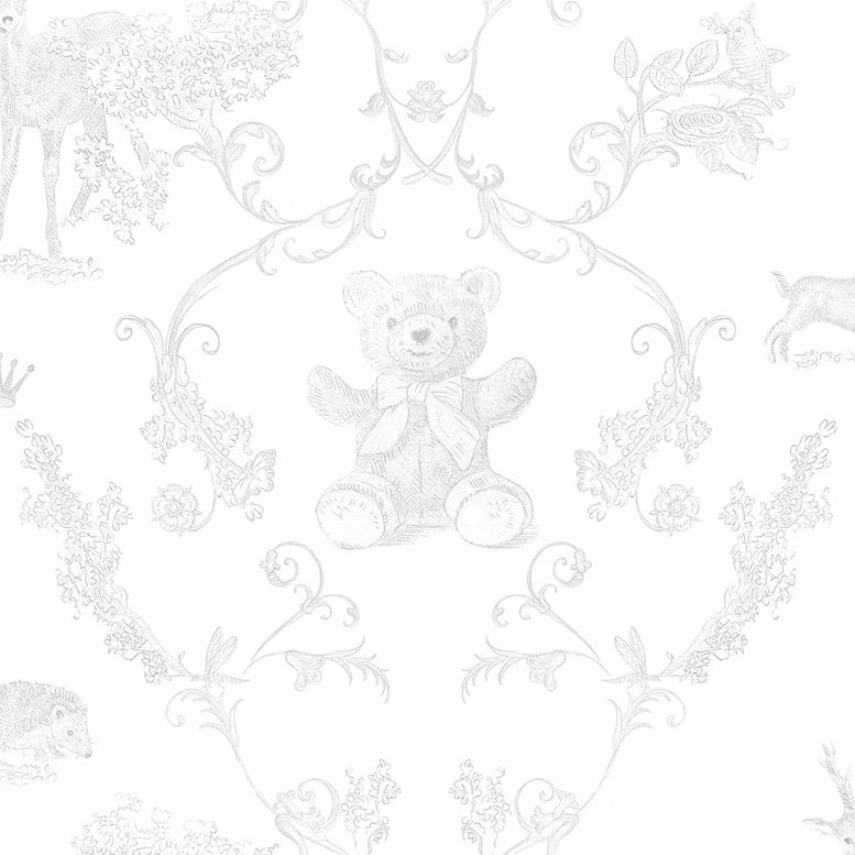 Behang First Grijs-3