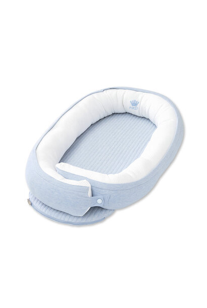 Baby nest cot reducer Essentials azzuro blue