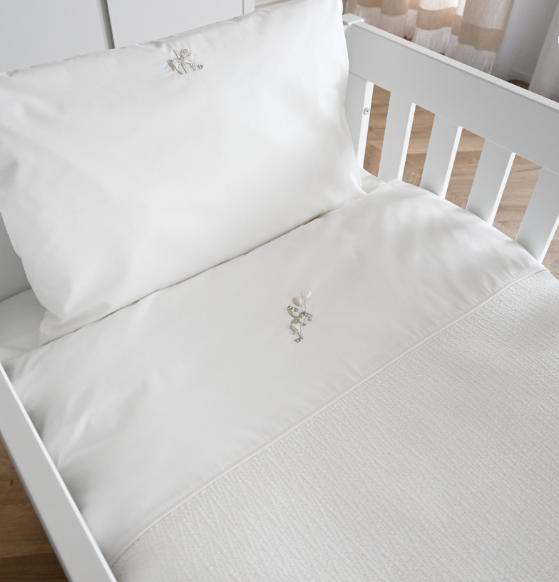 Donsovertrek bed met sloop Carrousel Theophile & Patachou-1