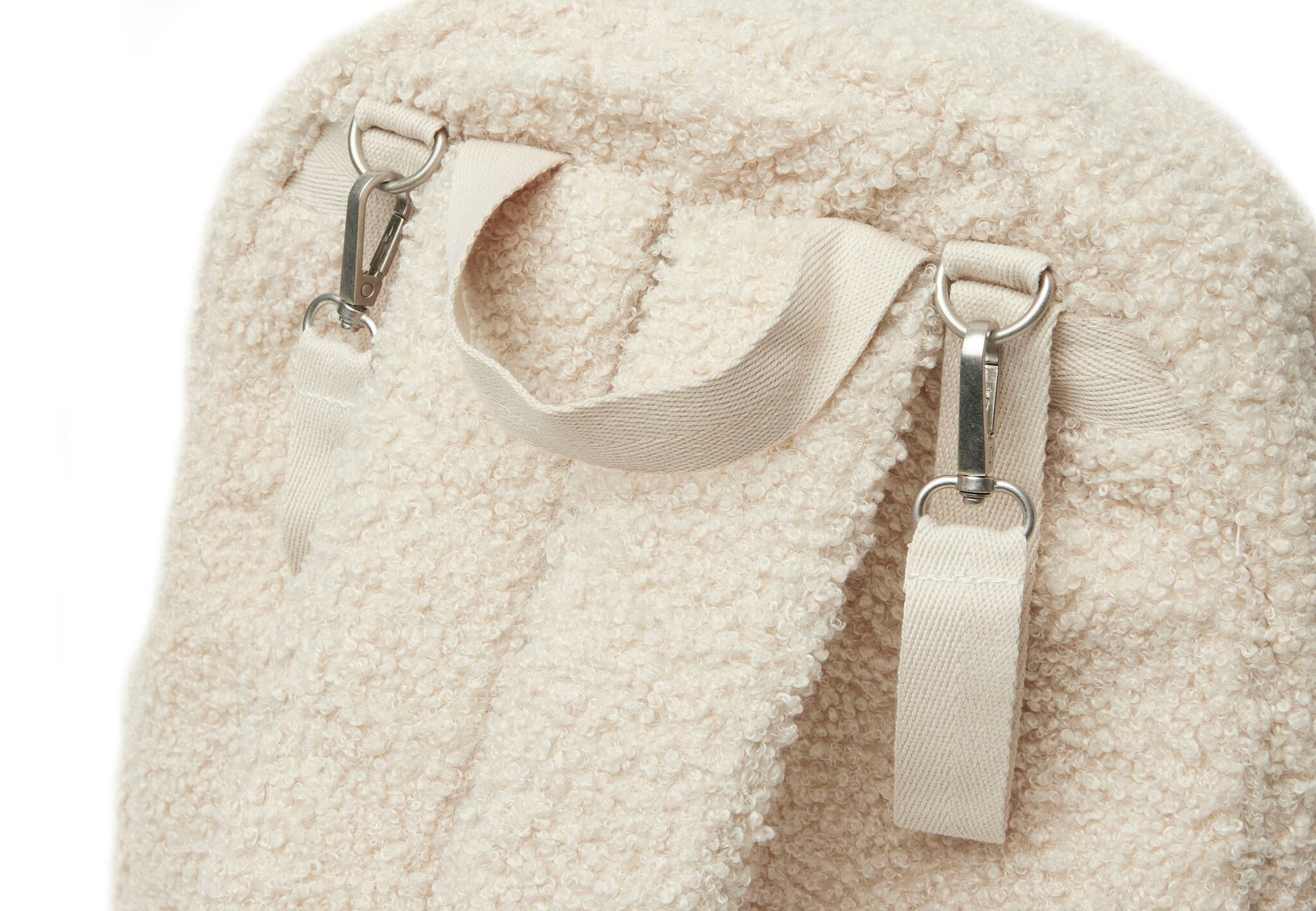 Kindertasche Jollein Boucle - Naturel-6