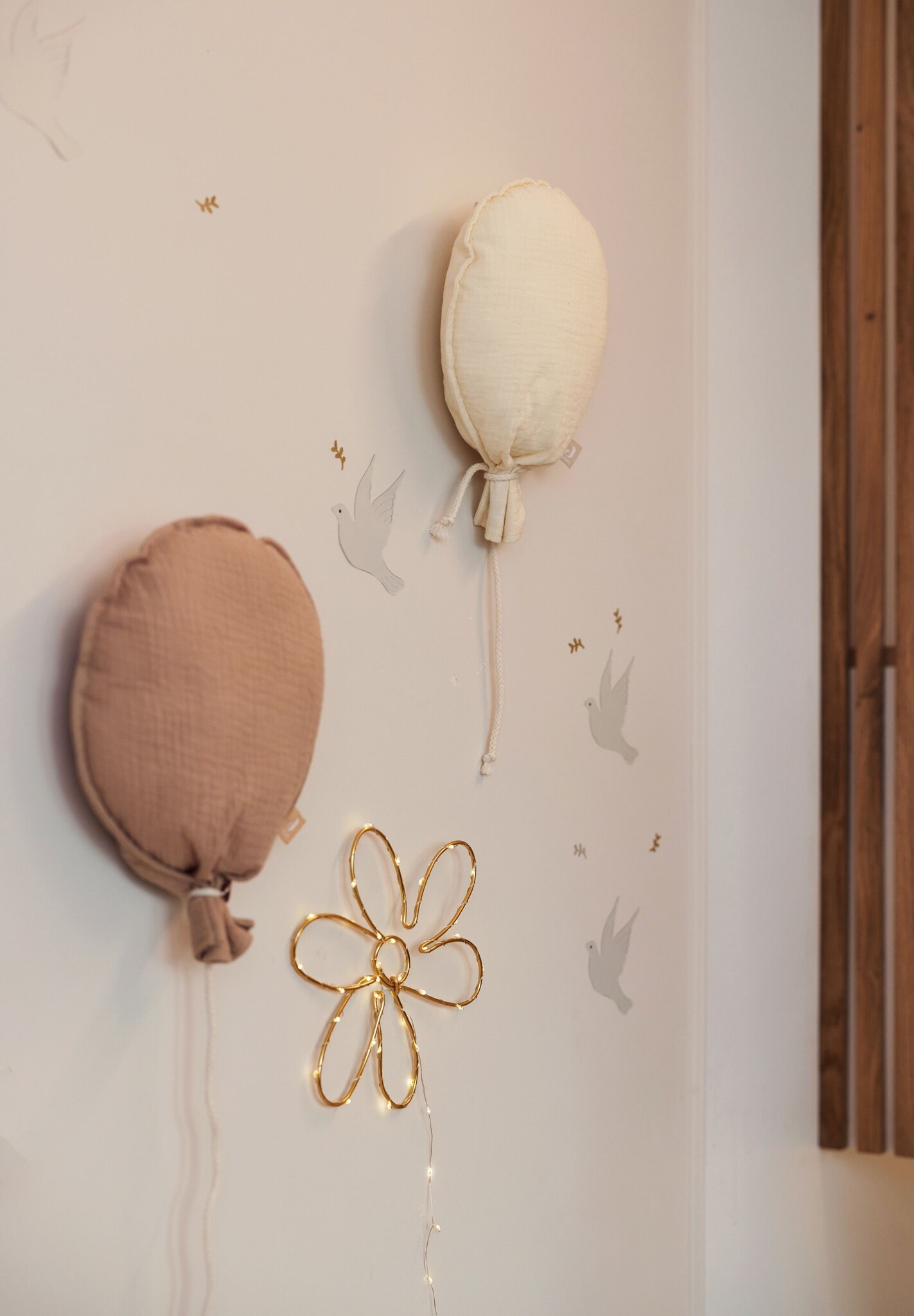 Muurdecoratie Jollein ballon ivory-2