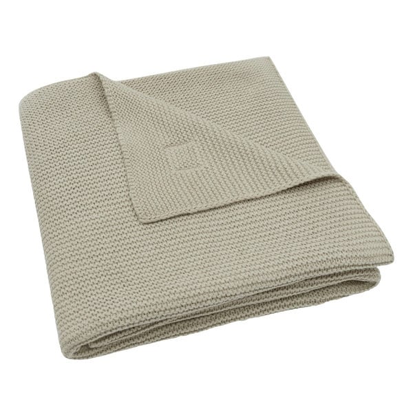 Couverture 75x100cm Jollein Olive green-1