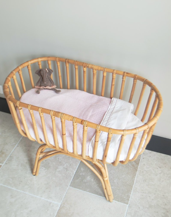 Laken wieg Poetree Soft Pink Collection-2