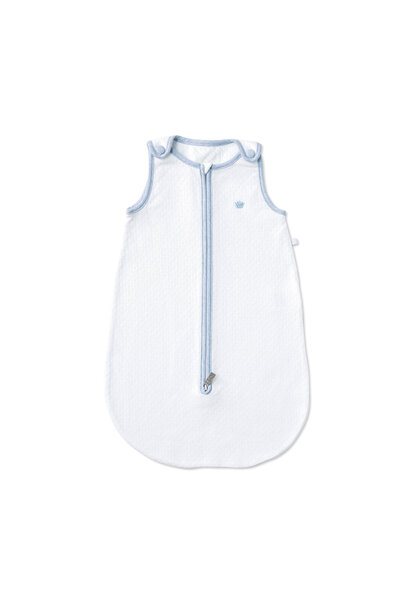 Schlafsack 0-3M weiß & azzuro