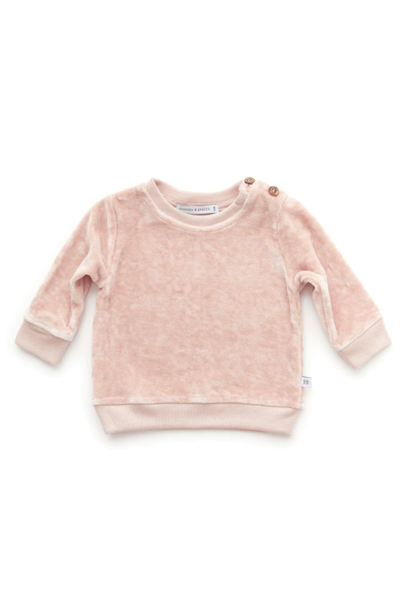 Pull velours manches longues Bamboom  6M