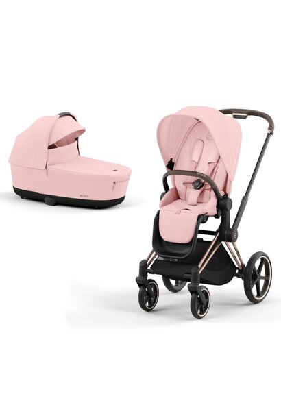 Poussette bébé Priam Peach Pink