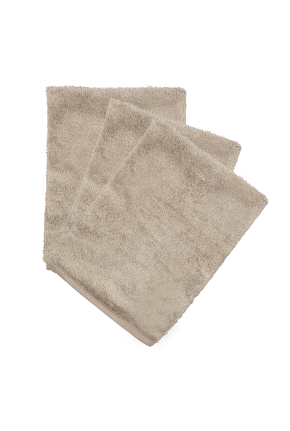 Débarbouillettes par 3 Feather grey