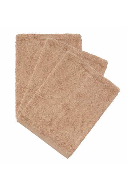 Washcloths per 3 Savannah sand