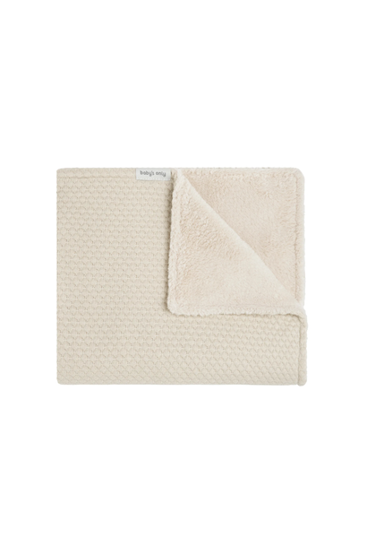 Couverture teddy Sky warm linen